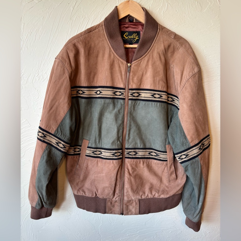 Scully vintage leather jacket